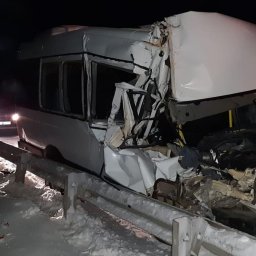 В Советском районе произошло ДТП с участием маршрутки и грузовика