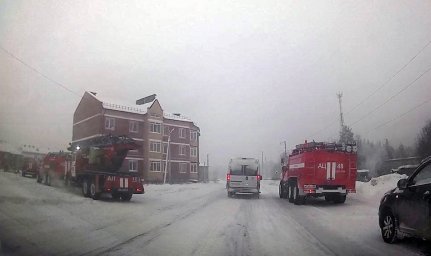 В Советском в результате пожара пострадала "деревяшка"